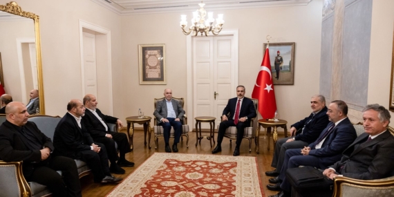 Hakan Fidan, Hamas Heyetiyle Ankara’da Bir Araya Geldi