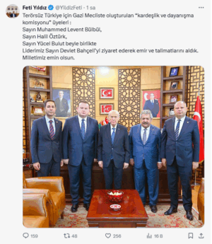 Kardeşlik ve Dayanışma Terörsüz Türkiye
