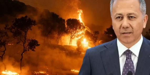 Bakan Yerlikaya Orman Yangınlarıyla İlgili Son Gelişmeleri Paylaştı