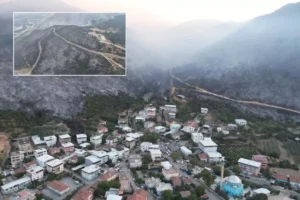 bursa orman yangını