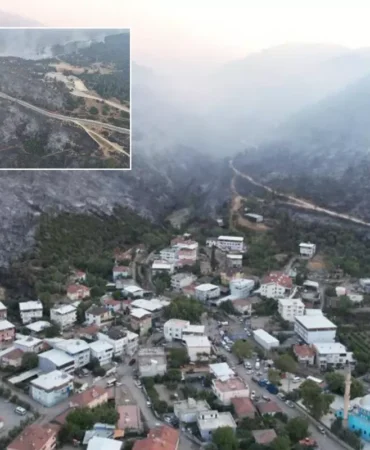 bursa orman yangını