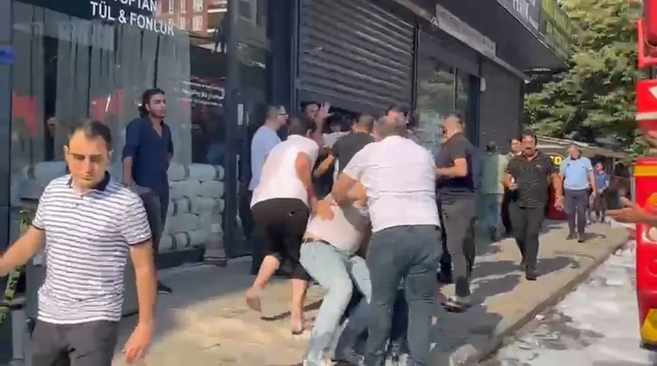 bursa tekstil yangın gerginlik