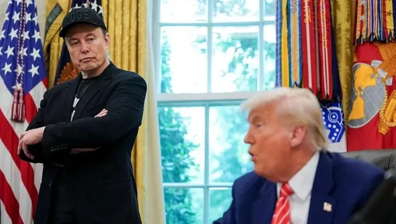 elon musk, donald trump