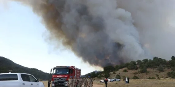 Eskişehir’deki Orman Yangınında 10 Kişi Hayatını Kaybetti