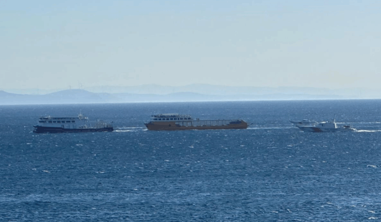 feribot yangını marmara adası