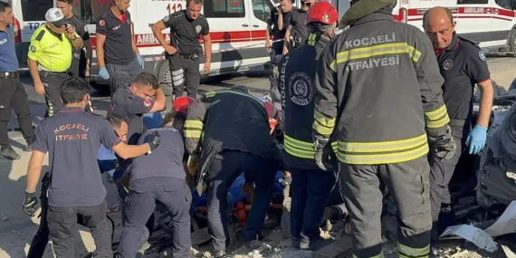 Kocaeli’de Feci Kaza! 5 Ölü, 1 Yaralı