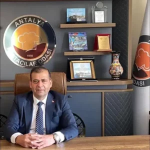 Antalya’da Pastacılar Odası Başkanı