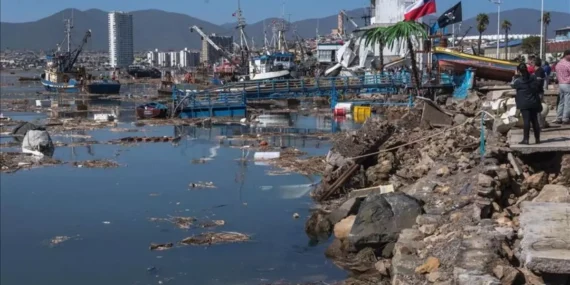 Şili’de 7.5 Büyüklüğünde Deprem Sonrası Tsunami Alarmı!