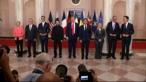 Trump, Zelenski ve Batılı Liderlerle Görüştü