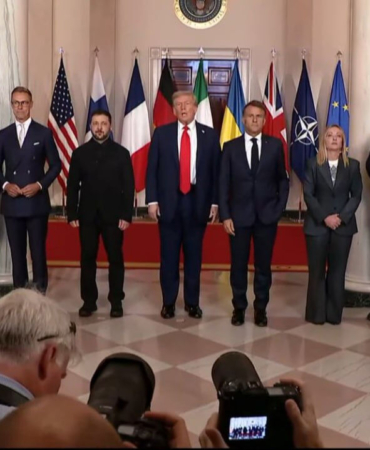 Trump, Zelenski ve Batılı Liderlerle Görüştü