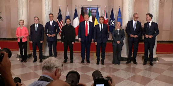 Trump Zelenski ve Batılı Liderlerle Görüştü: Putin ile de Temas Kurdu