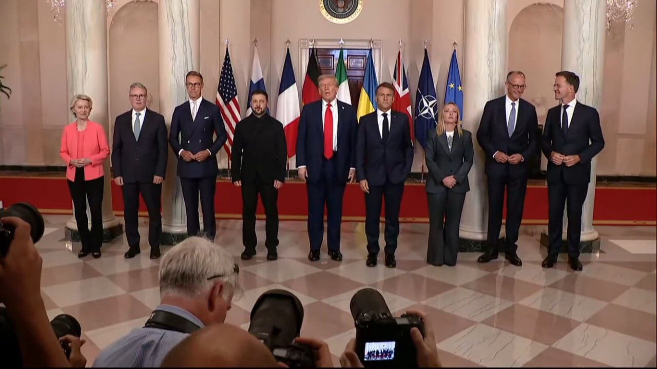 Trump, Zelenski ve Batılı Liderlerle Görüştü