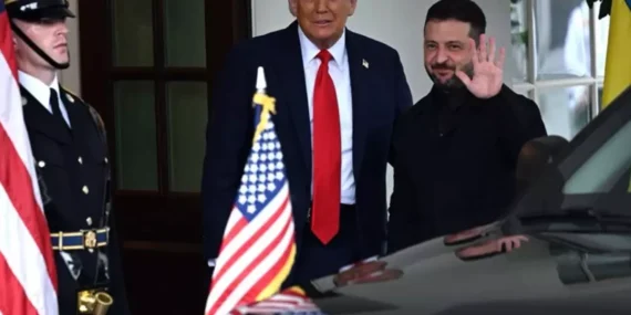 Zelenski Beyaz Saray’da Trump ile Görüştü