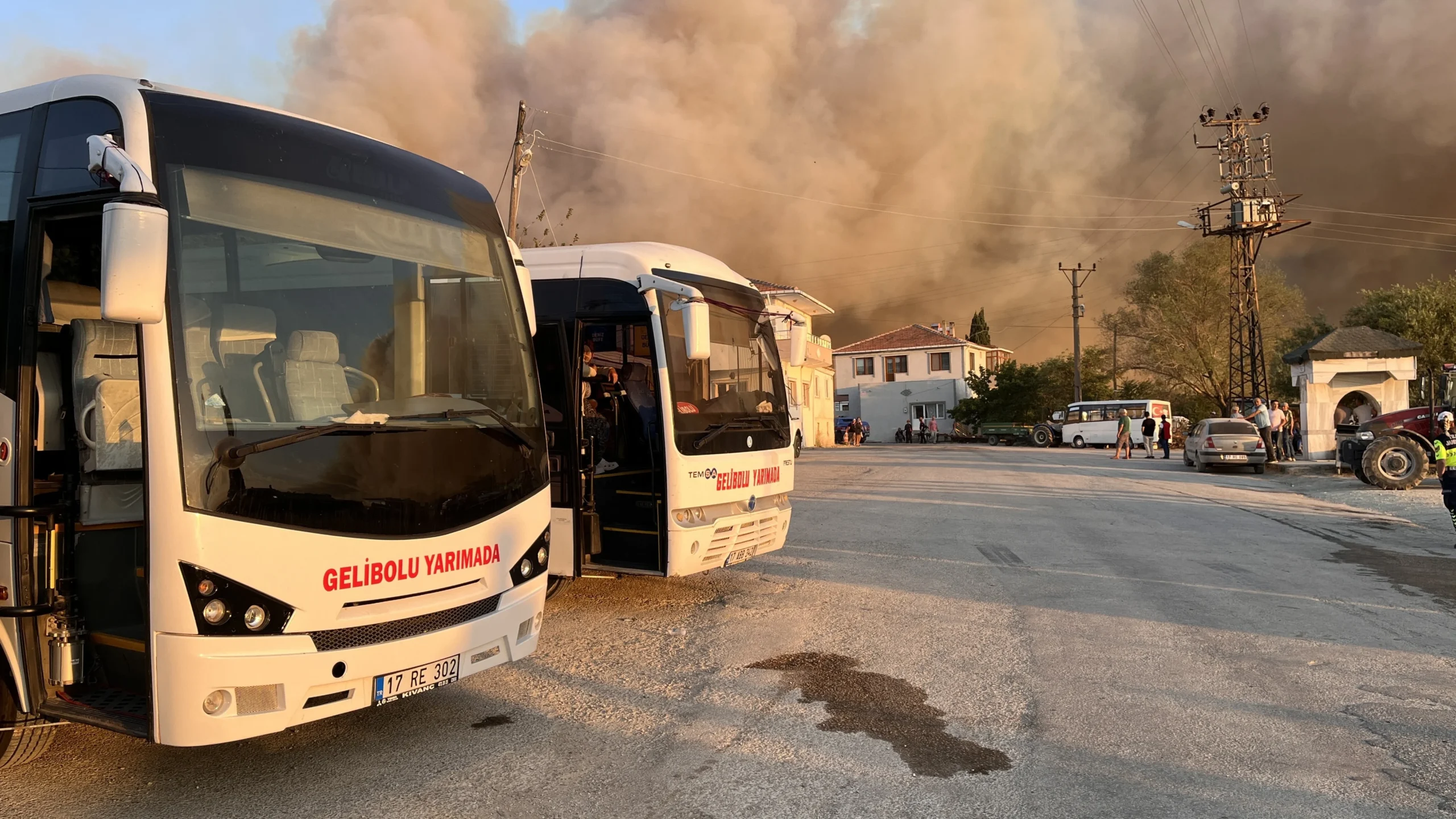 çanakkale orman yangını