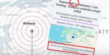 deprem uygulaması