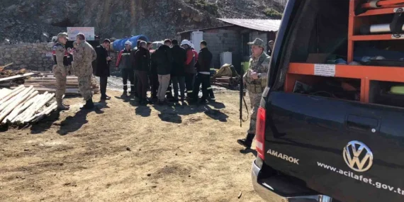 Elazığ’da Maden Ocağında Göçük Meydana Geldi!
