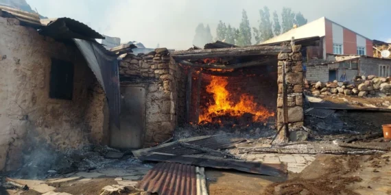 Erzurum ve Bartın’da Yangın Alarmı