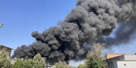 Gaziantep’te Geri Dönüşüm Tesisi Küle Döndü