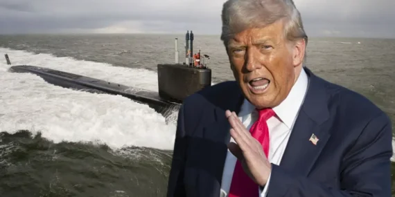 Trump’tan Nükleer Hamle, İki Denizaltı Uygun Bölgelere Gönderiliyor