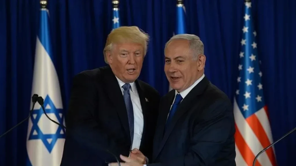 trump netenyahu