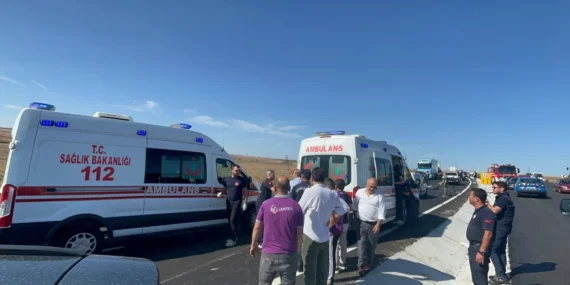 Tekirdağ Çorlu’da Zincirleme Kazada 6 Yaralı