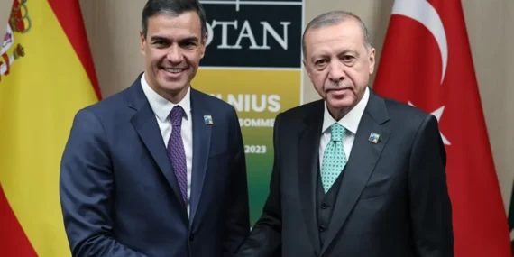 Cumhurbaşkanı Erdoğan ve İspanya Başbakanı Sanchez’ten Filistin Vurgusu