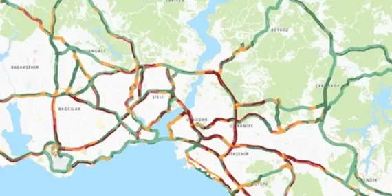 Yağış İstanbul Trafiğini Felç Etti