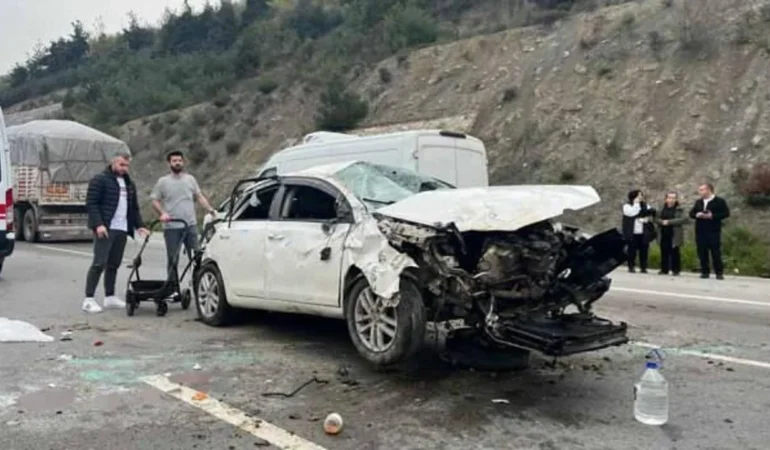 bursa kaza 5 yaralı