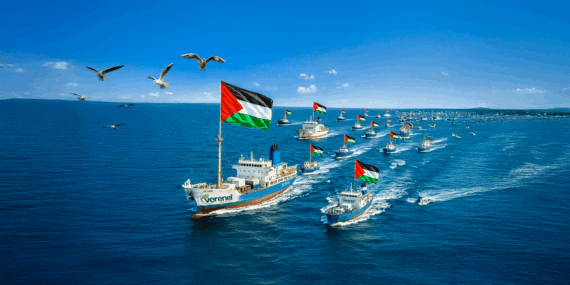 Gazze Yardım Filosuna Yunanistan Açıklarında Şüpheli Saldırı